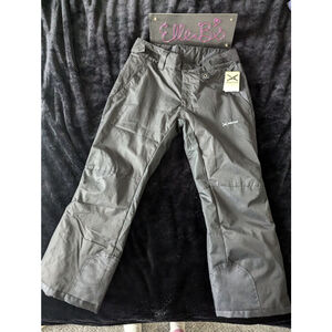 NWT Arctix Black Insulated Snowpants L 12-14